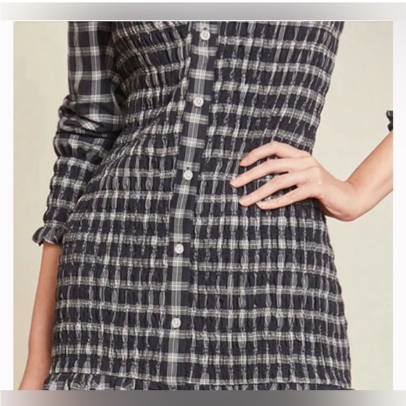 Veronica Beard Kelsey plaid ruffle mini dress - Picture 5 of 16